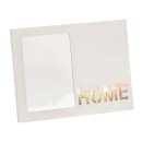 Glorex Foto-Rahmen HOME 23x18x2cm mit Licht Pappe