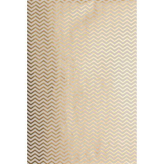 Glorex Decopatch-Papier Texture 40x60cm, 1 St. goldene Wellen