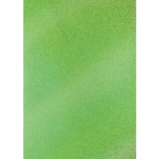 Artoz Glitter Papier Limette A4, 230 g/m², selbstklebend