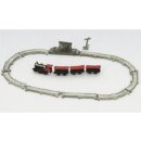 Miniatur Eisenbahn mit Schienen 16 Teile