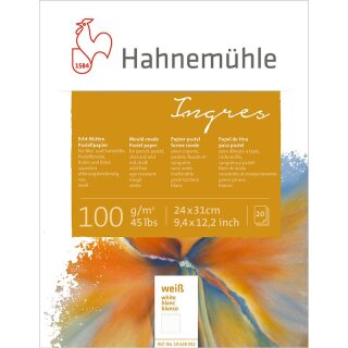 Hahnemühle Ingresblock 9 Farben100 g/m²  24x31cm