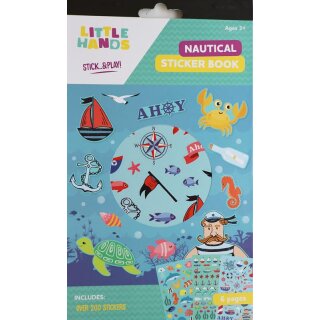 Glorex Sticker-Buch, Maritim 6 Seiten