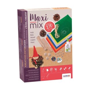 Glorex Creativ Maxi Mix Naturholz