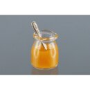 Miniatur Honigglas mit Löffel 2,8cm