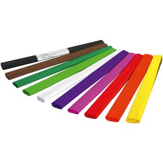 Glorex Krepp-Papier silber