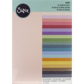 Sizzix Surfacez Cardstock A4 80 Blatt
