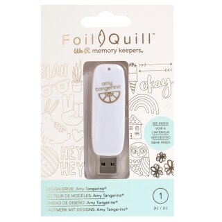 Foil Quill USB Desings Amy Tangerine
