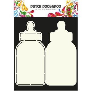 Dutch Doobadoo Dutch Card Stencil Babyflasche A4