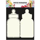 Dutch Doobadoo Dutch Card Stencil Babyflasche A4
