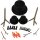 Schneemann-Teile 2,3-7cm für 3 Schneemänner