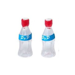 Soda-Flaschen 2 Stk Miniatur 10x22mm