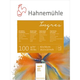 Hahnemühle Ingresblock weiss100 g/m²  42x56cm