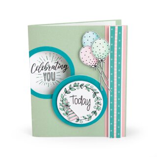 Sizzix Clear Stamps Everyday Sentiments by Katelyn Lizardi