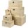 Holzboxen-Set 6 Boxen