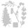 Sizzix Thinlits Die Set 5PK Natural Leaves by Jen Long
