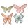 Sizzix Thinlits Die Set 4PK Scribbly Butterflies by Tim Holtz