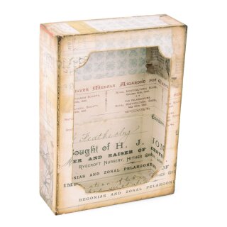 Sizzix Bigz XL Die w/Framelits Curio Box by Tim Holtz