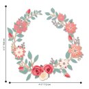Sizzix Thinlits Die Set 6PK Wedding Wreath by Olivia Rose