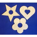 Glasmarkierer 10 Stück Blume