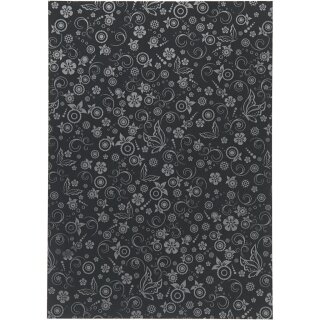 Papier A4, leichter Glanz zu 20 Blatt Blumenmotiv