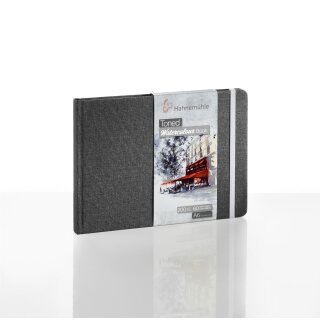 Toned Watercolour Book Grey 200g/m² A6 Landschaftsformat