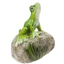 Frosch auf Stein 4,5cm