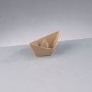 Schale in Form eines Faltschiffchen 14x8x5,5cm