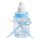 Babyflaschen klein 4x9cm zu 3 Stk blau