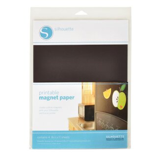 Silhouette Magnet Papier