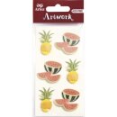 Art-Work Sticker "Ananas& Melone"