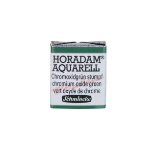 HORADAM® AQUARELL 1/2 Napf Chromoxidgrün stumpf