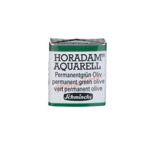 HORADAM® AQUARELL 1/2 Napf Permanentgrün Oliv
