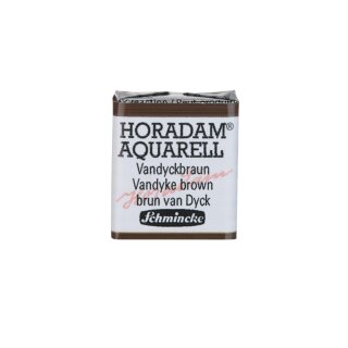 HORADAM® AQUARELL 1/2 Napf Vandyckbraun