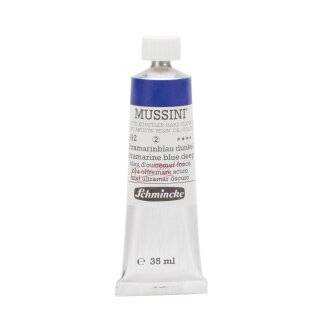 MUSSINI Tube 35ml Ultramarinblau dunkel