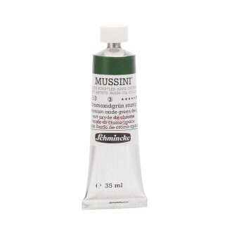 MUSSINI Tube 35ml Chromoxidgrün stumpf
