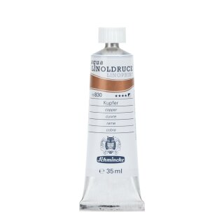 aqua-LINOLDRUCK Tube 35ml Kupfer