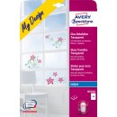 AVERY Glasfolie transparent A4 Inkjet 4 Bögen