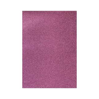 Artoz Glitter Papier Rosa A4, 230 g/m², selbstklebend