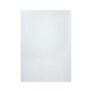 Artoz Glitter Papier Weiss A4, 230 g/m², selbstklebend