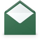 Paperado Couverts DIN C5 Tannengrün