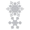 Sizzix Thinlits Die Set 2PK Stunning Snowflake by Tim Holtz