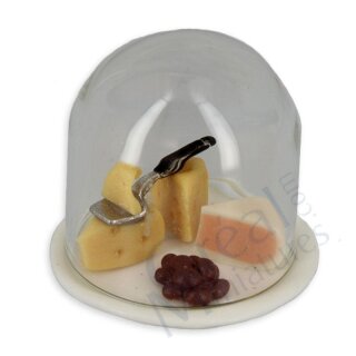 Käseplatte nit Glocke