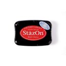 StazOn Stempelkissen 75x45mm Wasserfest, für glatte...