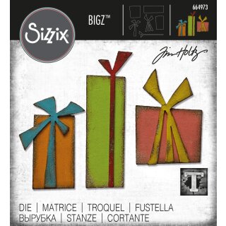 Sizzix Bigz Die Gift Wrap by Tim Holtz