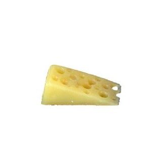 Miniatur Käse Stück zu 1 Stück 16x7mm