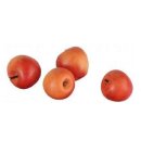 Apfel rot 1cm zu 2 Stück