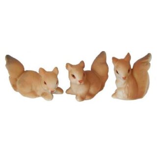 Eichhörnchen ca 3cm aus Keramik 1 Stück