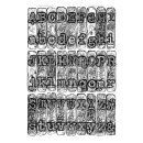 Sizzix 3-D Texture Fades Embossing Folder - Typewriter by...