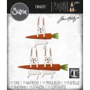 Sizzix Thinlits Die Set 11PK - Carrot Bunny by Tim Holtz
