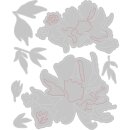 Sizzix Thinlits Die Set 7PK - Brushstroke Flowers #1 by...